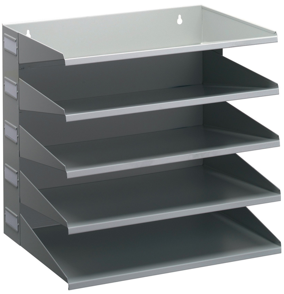 DURABLE Station de tri Business, 5 compartiments, gris