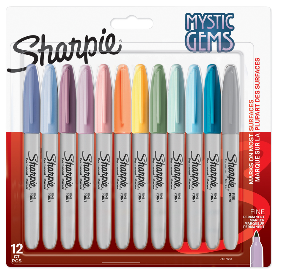 Sharpie Marqueur permanent FINE COSMOS, blister de 18