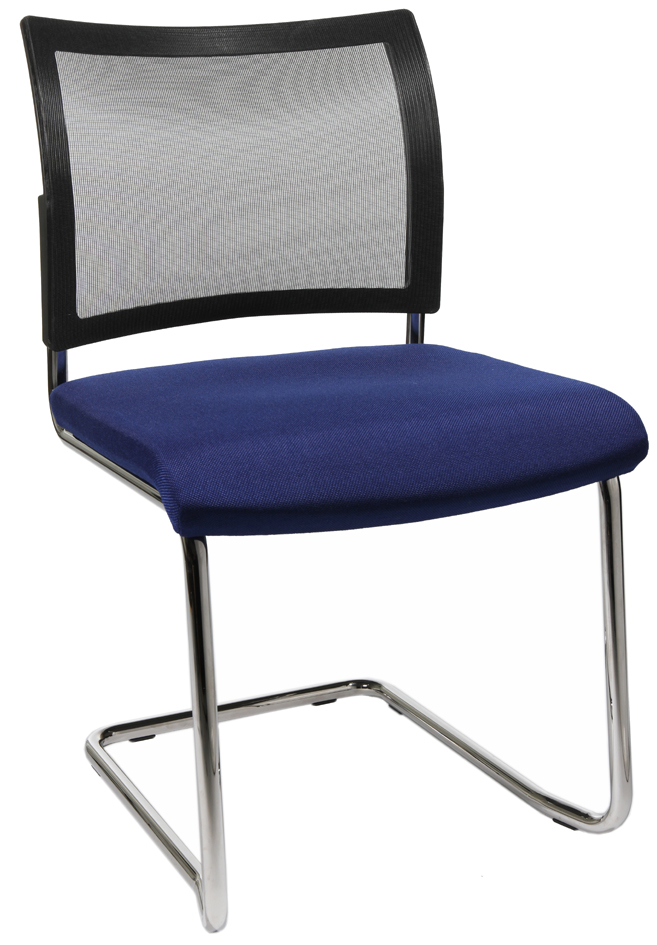 Topstar Chaise de bureau 'filet Visit 20', bleu