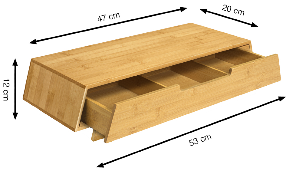 Supports pour moniteur, bois