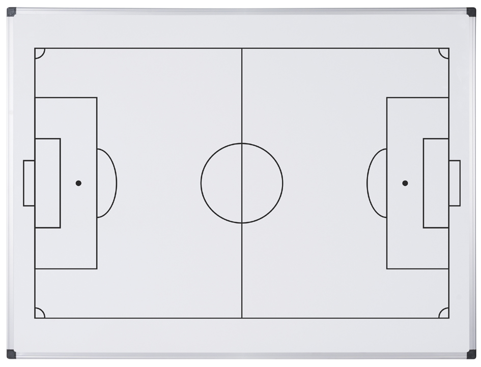 Visuel de référence : tableau blanc terrain de football