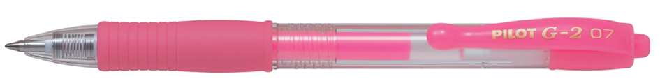 Stylo roller à encre gel G2 07 Néon, rose néon