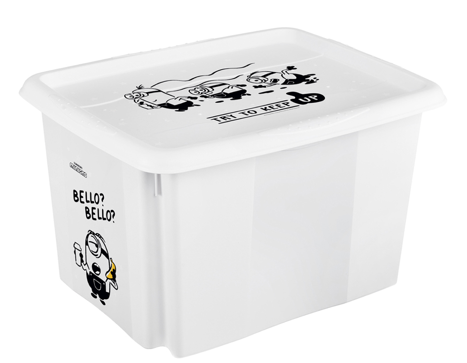 Boîte de rangement "karolina minions bello", 30 litres
