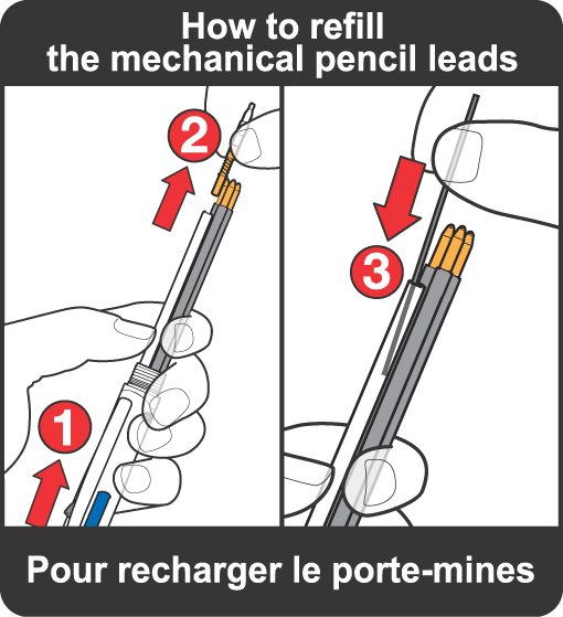 changement de mine facile