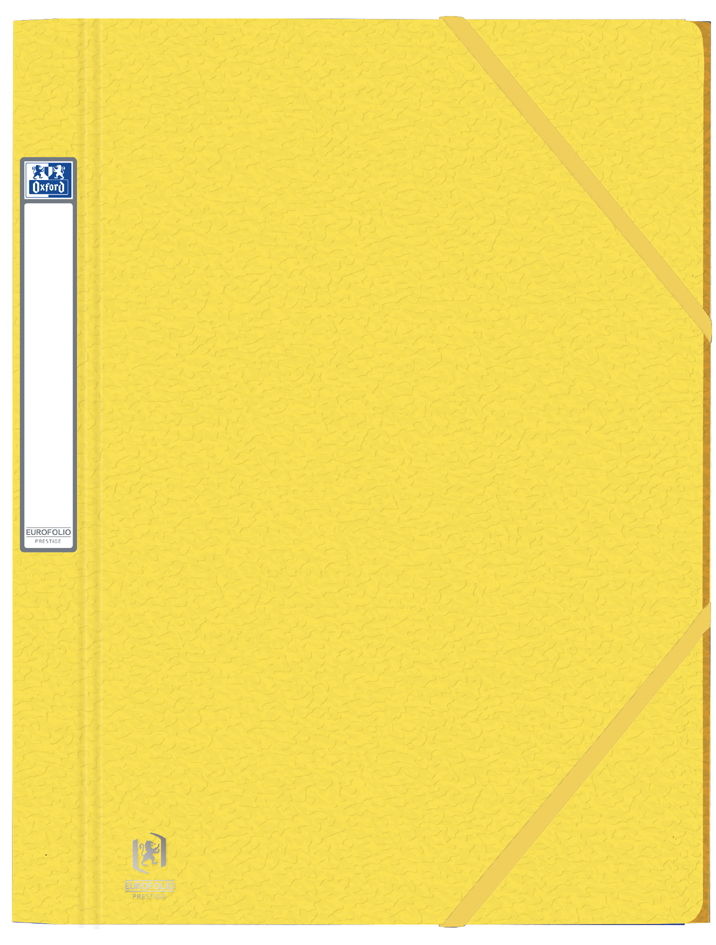 Oxford Chemise à élastique EUROFOLIO+ PRESTIGE, A4, jaune
