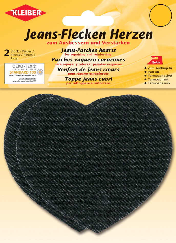 Patchs thermocollants, jeans