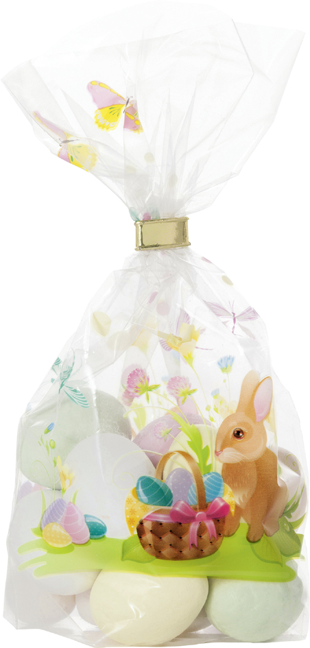 Sachets cellophane, Pâques