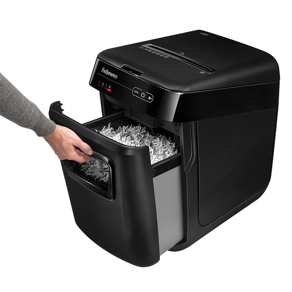 Destructeur de documents AutoMax 150C, ouvert