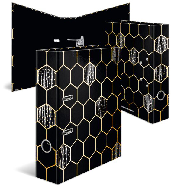 HERMA Classeur à motif 'Abstract', A4, Hexagon