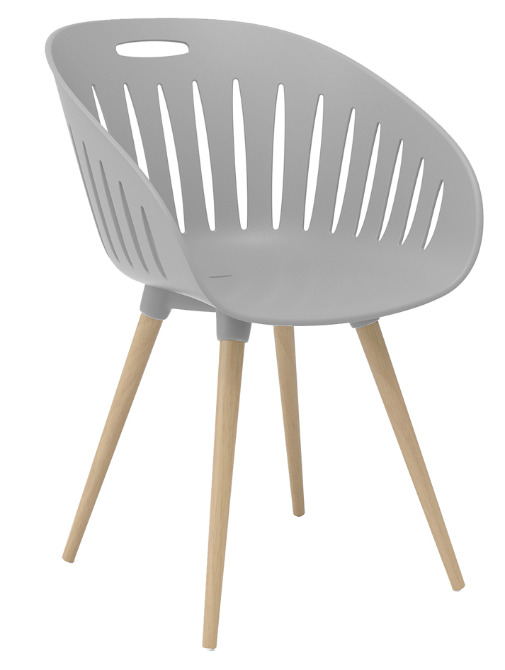 Topstar Chaise d'extérieur 'T2023', set de 2, gris clair