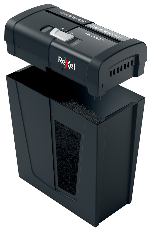 Destructeur de documents Secure X8, ouvert
