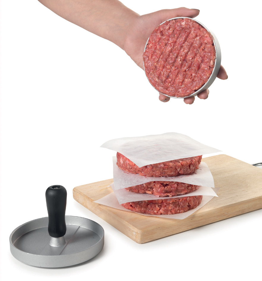 Presses hamburger