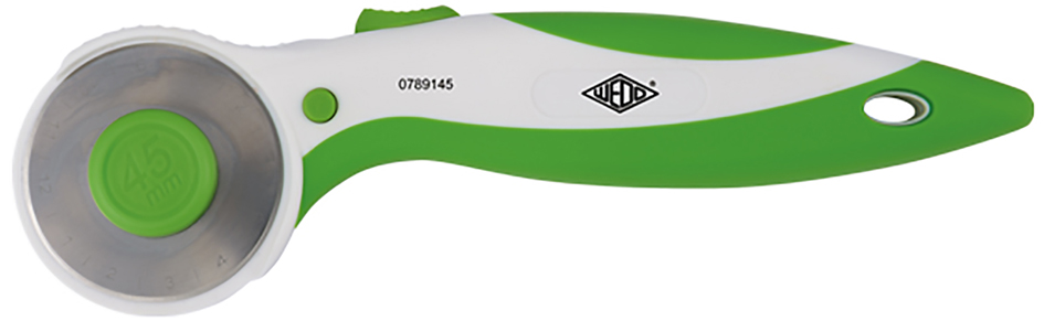 WEDO Cutter rotatif Comfortline, vert pomme / blanc