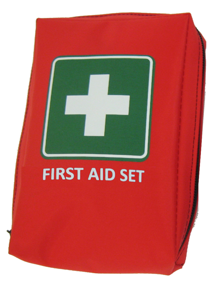 LEINA Trousse de premiers secours 'First Aid', rouge