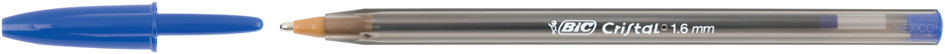 BIC Stylo à bille Cristal Large, bleu