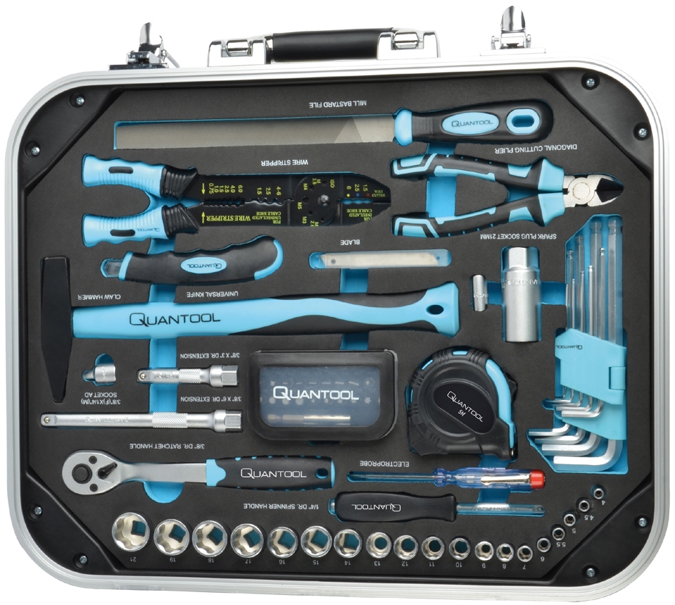 Jeu d'outils, aperçu de l'intérieur
