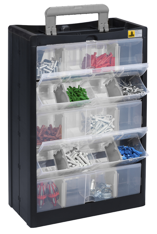 Contenants petites pièces, plastique