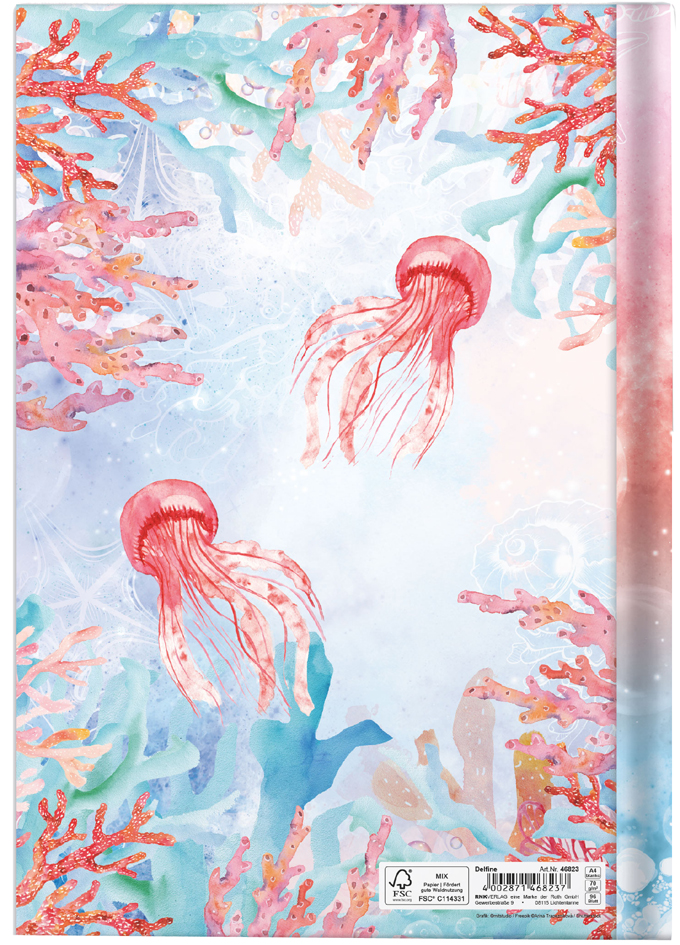 Cahiers de notes à motifs, A4