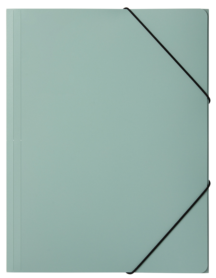PAGNA Chemise à élastiques 'Pastell eco', A4, PP, vert