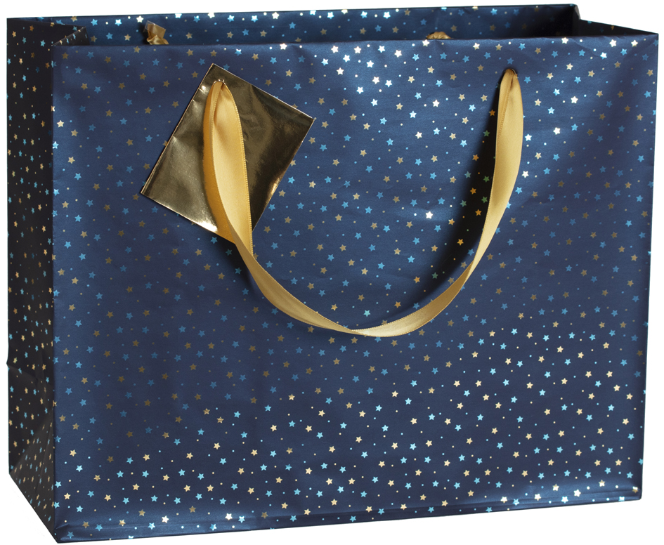 Clairefontaine Sachet cadeau de Noël 'Nuit bleutée',shopping