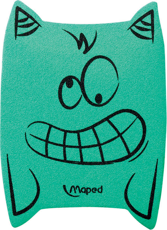 Eponge pour tableau "Monster", vert