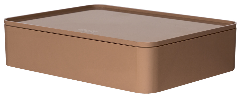 HAN Boîte de rangement SMART-ORGANIZER ALLISON, caramel