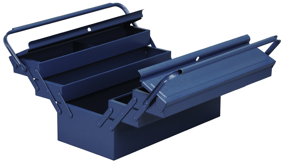 allit Caisse à outils McPlus Metall 5/47, non équipé, bleu