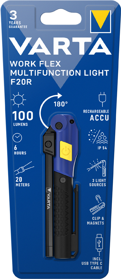 Lampe torche "Work Flex Multifunction Light F20R"