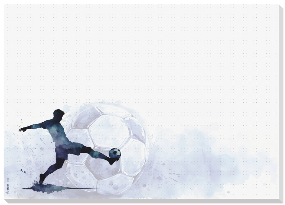 sigel Sous-main bloc papier 'Goal Zone', 420 x 297 mm