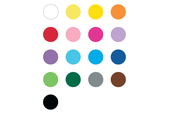Cartons & papiers de couleur (180 g/m2)