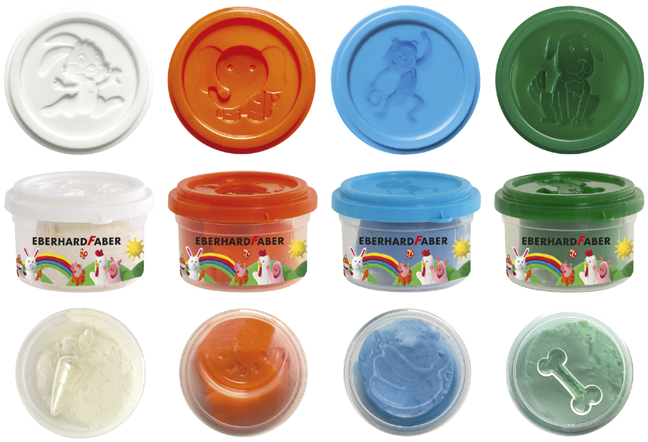Kit pâte à modeler Mini Kids, couleurs spéciales