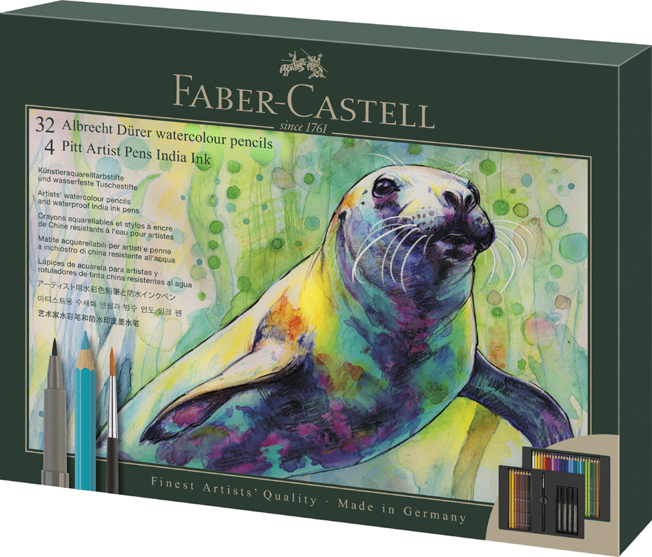 Crayons de couleurs d'artistes