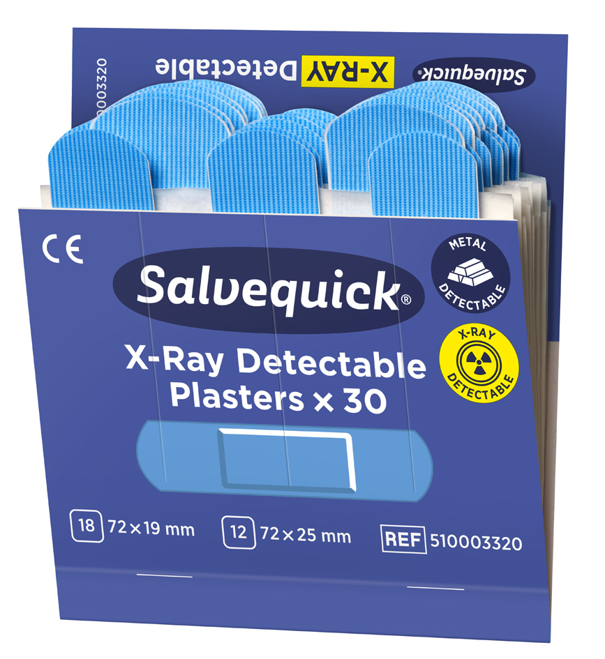 CEDERROTH Pansement Salvequick X-Ray Detectable, recharge