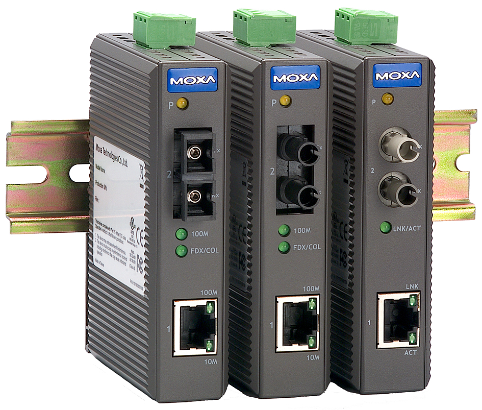 Convertisseurs média, Ethernet industrie