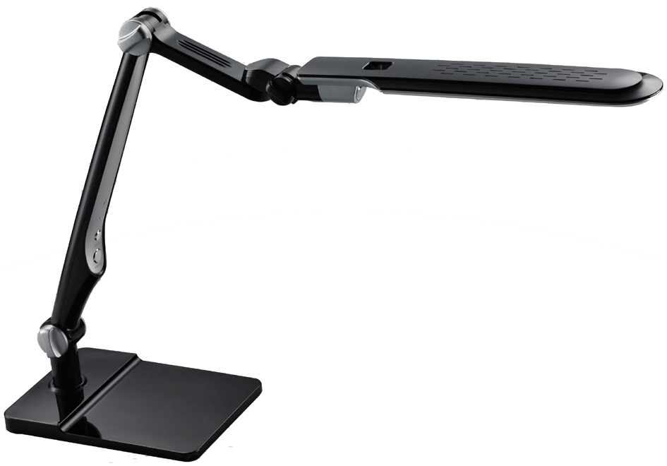 PAPERFLOW Lampe de table à LED SANA, socle, noir
