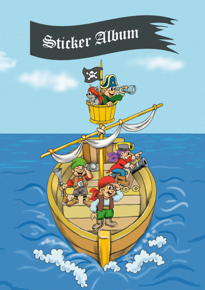 HERMA Album de stickers 'Pirates', A5