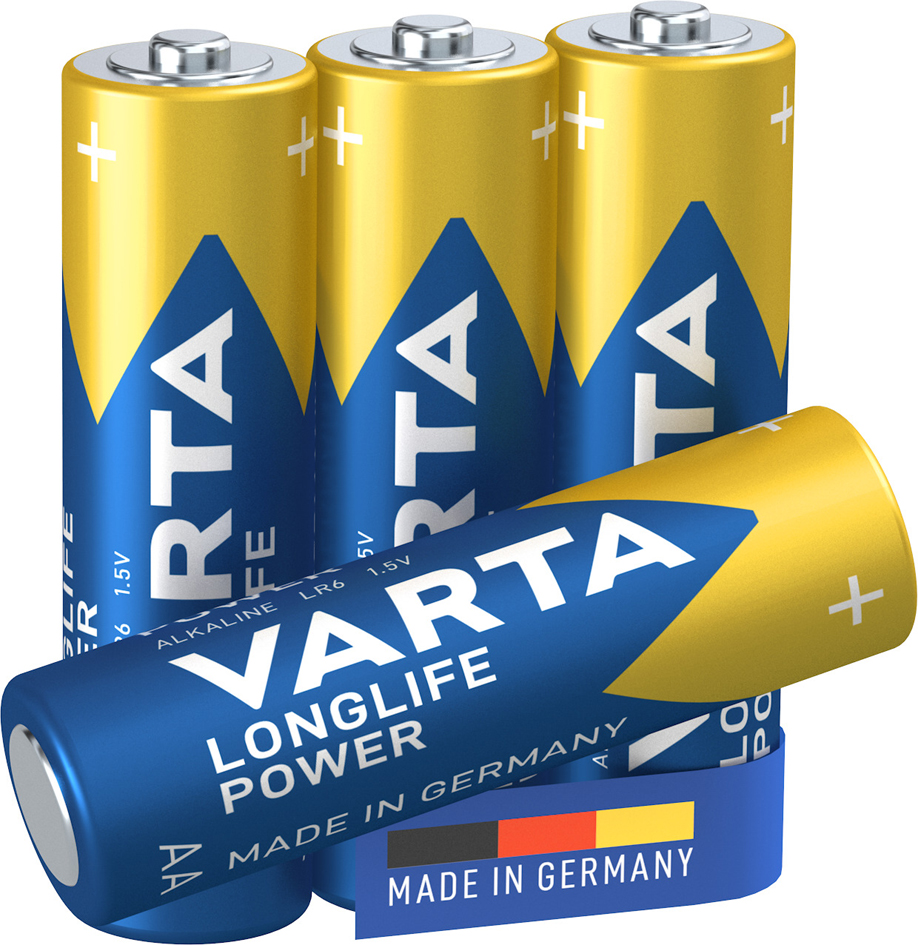 VARTA Pile alcaline 'LONGLIFE Power', Mignon (AA/LR6)
