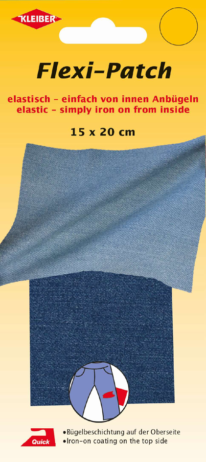 KLEIBER Patch thermocollant, repassage intérieur, jean