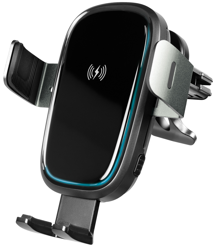 Support de charge sans fil de smartphone pour voiture pour puits de ventilation