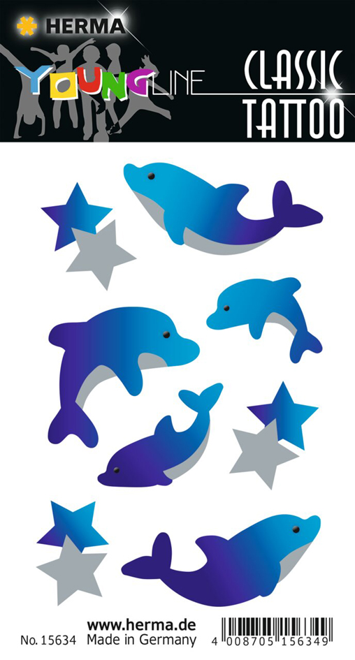 HERMA Tatouage CLASSIC 'Dauphins'