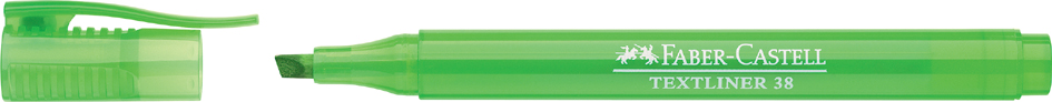 FABER-CASTELL Surligneur TEXTLINER 38, vert