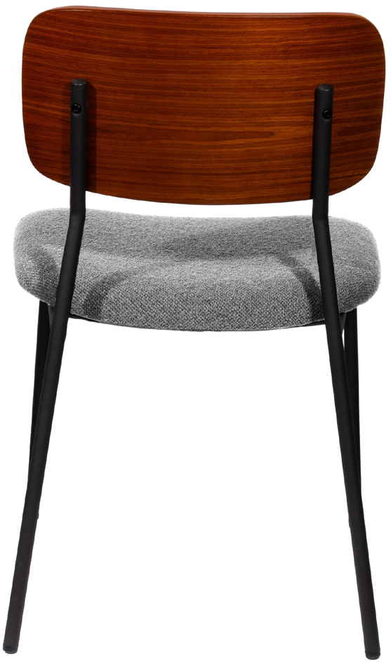 Chaise visiteur LISA, gris