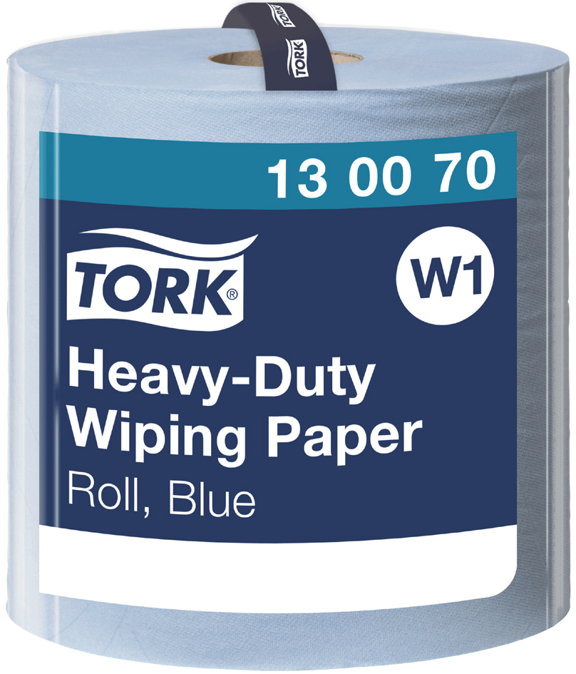 TORK Rouleau nettoyant multi-usage, 340 m, extra épais, bleu