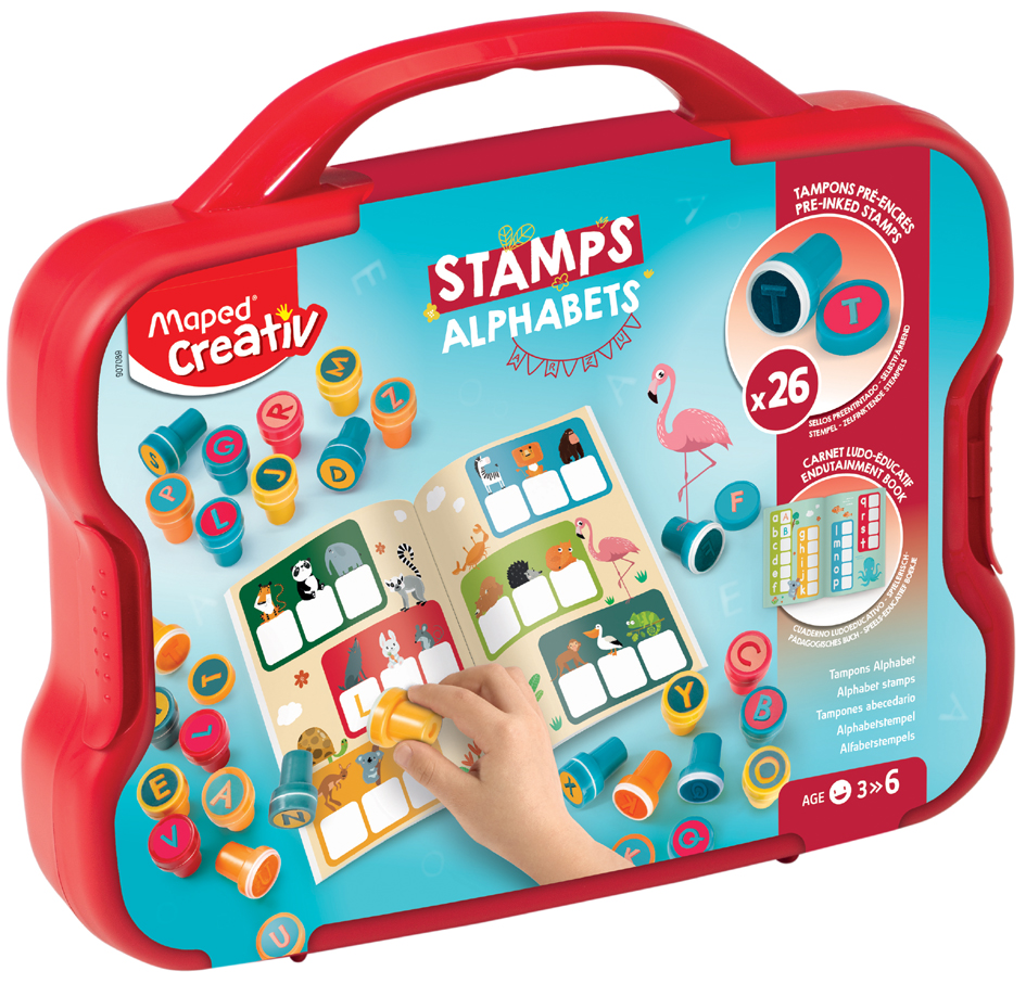 Sets tampons, chiffres & lettres