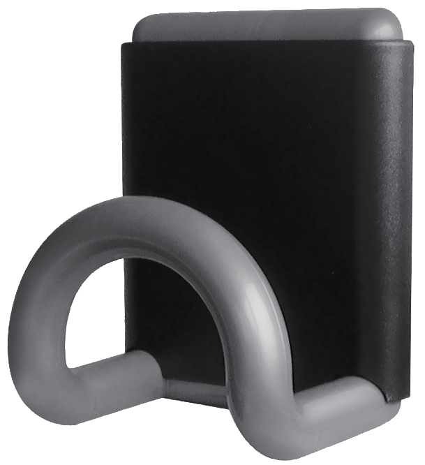 UNiLUX Patère 'FIL Magnétique', 1 crochet, gris