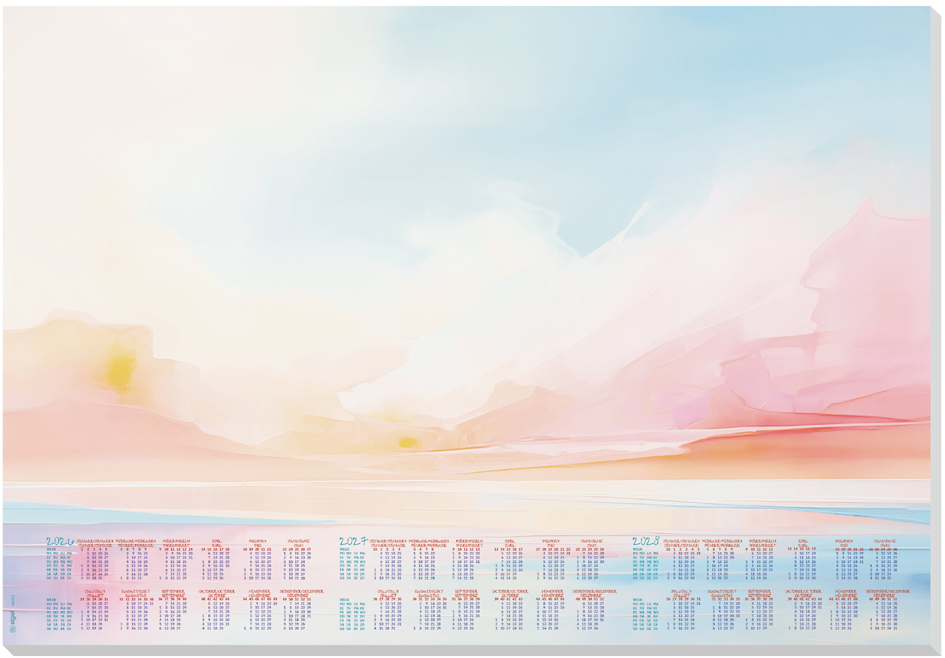 sigel Sous-mains bloc papier 'Magic Sunset', 595 x 410 mm