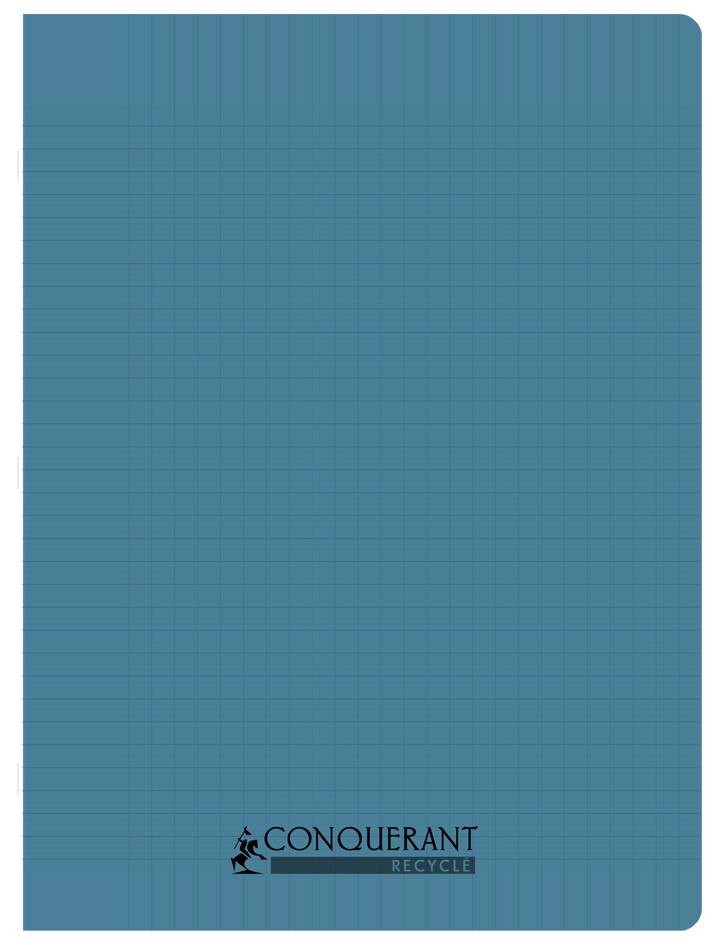 CONQUERANT CLASSIQUE Cahier recyclé, 170 x 220 mm, bleu