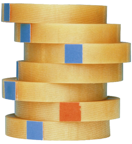 Rubans adhésifs d'emballage, PVC