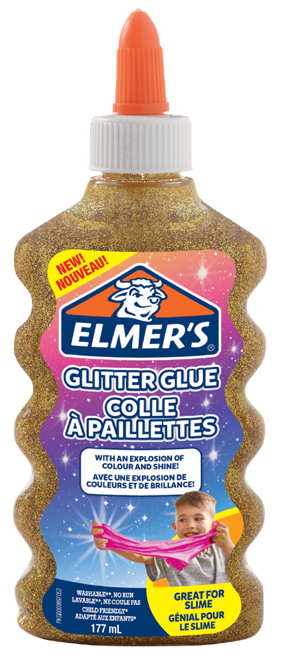 ELMER'S Colle à paillettes 'Glitter Glue', 177 ml, or