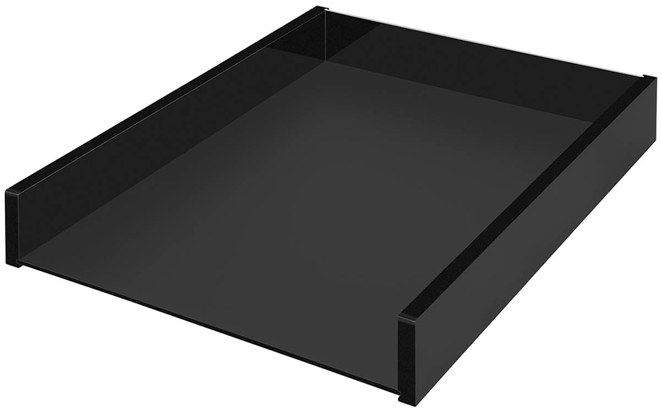 WEDO Corbeille à courrier 'black office', format A4, noir
